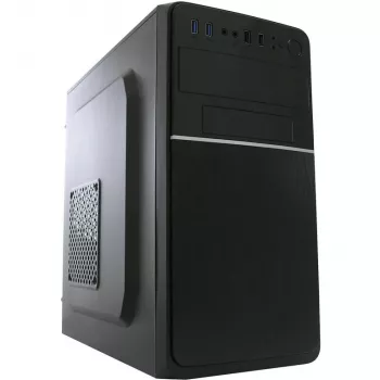 LC Power 2015MB - Bokštas - micro ATX - be maitinimo bloko - Juoda - USB/Garsas (LC-2015MB-ON)