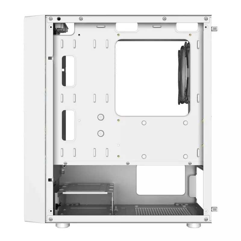 LOGIC ATOS ARGB Mini USB 3.0 korpusas baltas