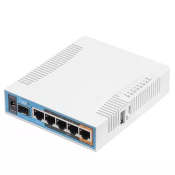 Mikrotik hAP ac 500 Mbit/s baltas maitinimas per Ethernet (PoE)