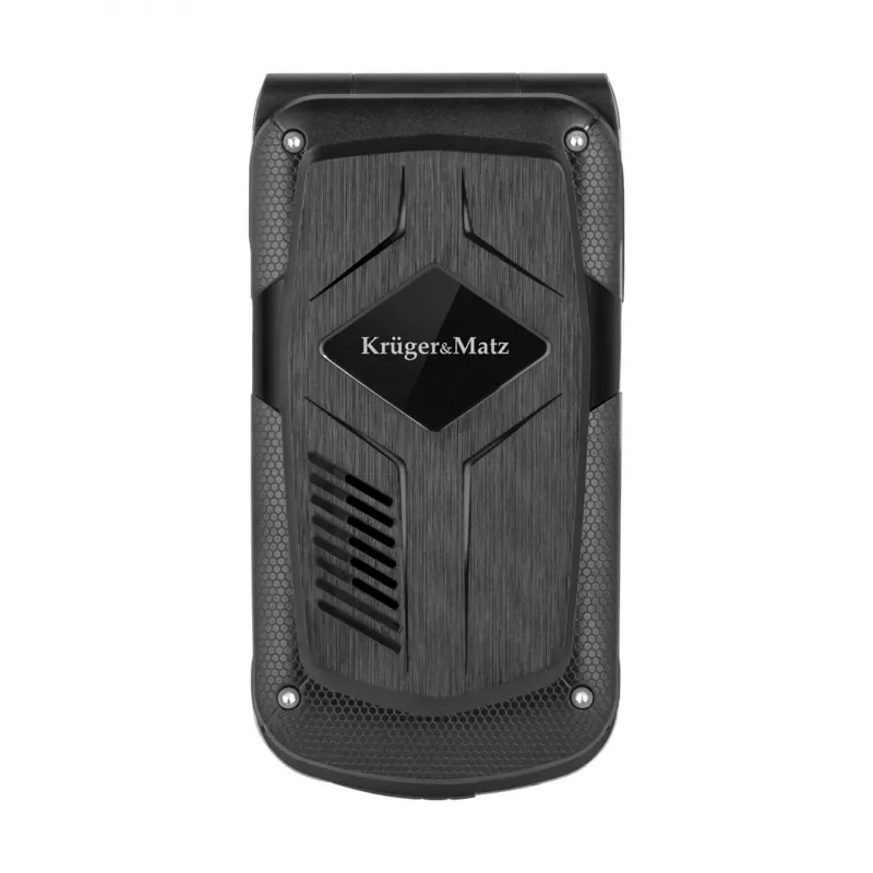 Atverčiamasis telefonas Kruger & Matz Iron 5 Flip KM0466 — Dual SIM, 2,4 colio ekranas, IP68/IP69K, 1200 mAh
