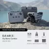 Kvadrokopteris DJI Air 3s — 4 rotorių dronas, 50 MP kamera, 3840×2160 vaizdo įrašas, 27 m/s, 32 000 m nuotolis, 4276 mAh baterija, 42 GB vidinė atmintis, pilka