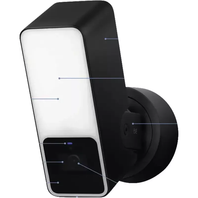 Lauko IP kamera Eve Systems GmbH Eve Outdoor Cam su judesio jutikliu, balta