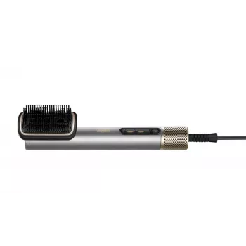 Plaukų formavimo rinkinys BABYLISS AS6555E — Airflow technologija, 4 kaitinimo lygiai, 2,5 m laidas, sidabrinis/auksinis