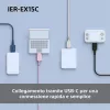 Sony IER-EX15C ausinės laidinės į ausis Skambučiai/Muzika USB Type-C Rožinė