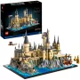LEGO 76419 Harry Potter Hogvartso pilis ir teritorija – didelis rinkinys suaugusiems, apimantis ikonines vietas: Didžiąją salę, Paslapčių kambarį ir kt. Valentino
