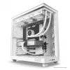 NZXT H6 Flow vidutinio dydžio korpusas – baltas