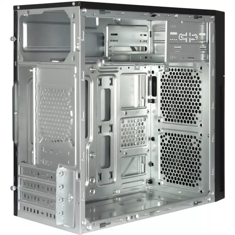 Kompiuterio korpusas INTER-TECH IT-6521 tiesus, ATX, juodas