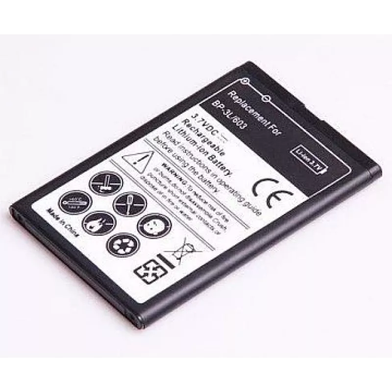 Akumuliatorius extra digital BP-3L, skirtas Nokia 710/610/603 — 3,7 V, 1500 mAh