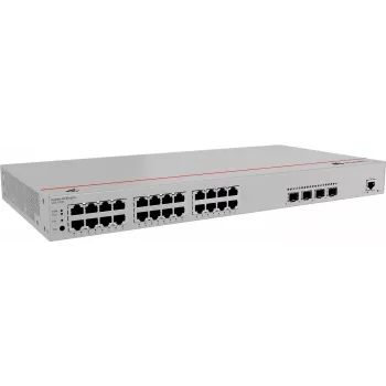 Jungiklis HUAWEI S220-24P4X — 24 x Gigabit (10/100/1000) RJ-45, 4 x SFP+, PoE, 1U pilkas