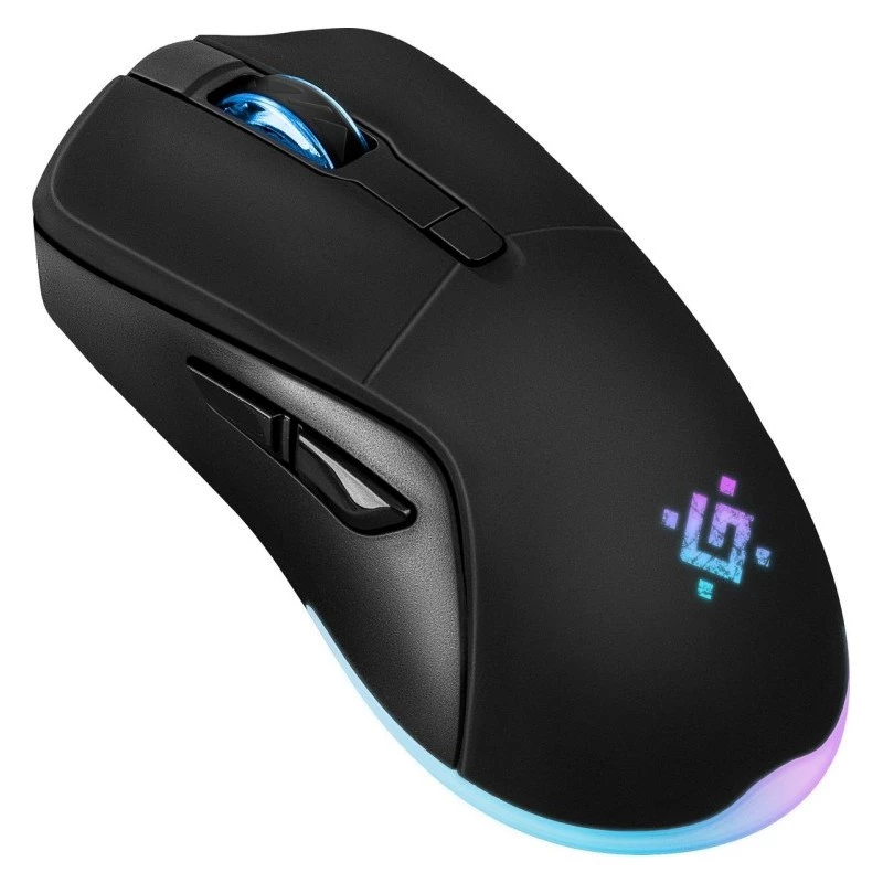 Belaidė žaidimų pelė DEFENDER Demon GM-534 RF, abiem rankoms tinkama, 3200 DPI, 5 mygtukai, 2,4 GHz USB-A nano imtuvas