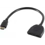 HDMI adapteris ShiverPeaks Type A į 2x St/Bu 77415 – HDMI Type A skirstytuvas / adapteris