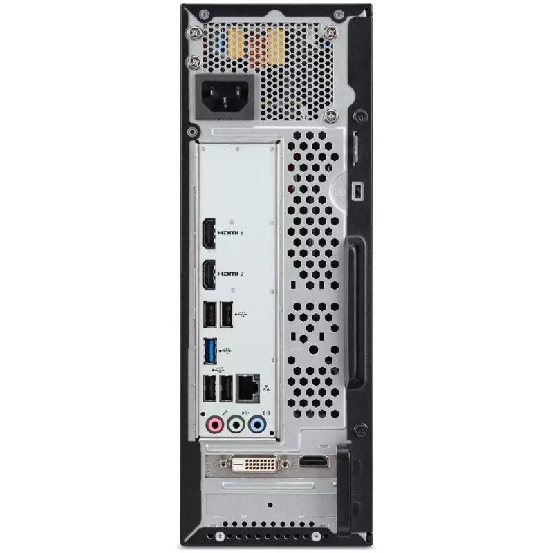Acer Aspire XC-1785 - Kompaktiškas bokštas - Core i5 i5-14400 / 2,5 GHz - RAM 16 GB - SSD 1,024 TB - UHD Graphics 730 - Wi-Fi 6E, Bluetooth, 1GbE - WLAN: 802.11a/b/g/n/ac/ax (Wi-Fi 6E), B