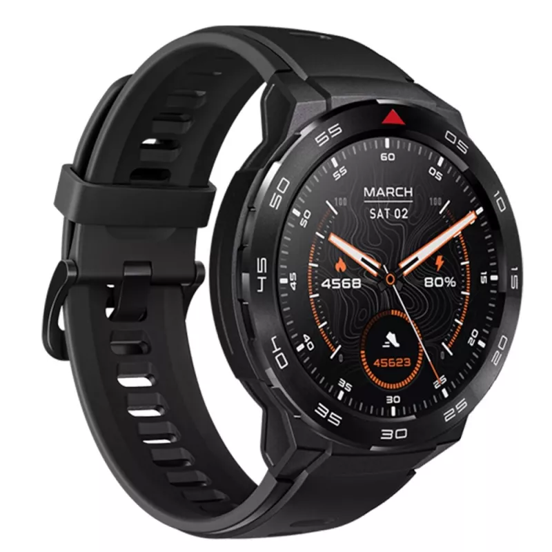 Mibro GS Pro išmanusis laikrodis su GPS pozicionavimu, 1,43 colio AMOLED HD ekranu, 5ATM vandens atsparumu, „Bluetooth“ skambučiais, sportinis moterims ir vyrams
