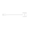 LogiLink USB-C garso adapteris USB-C/M į 2x USB-C/F 60W PD balta