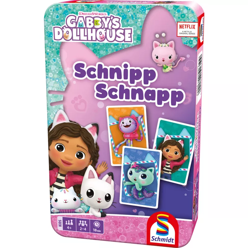 Gabby's Dollhouse Schnipp Schnapp, stalo žaidimas