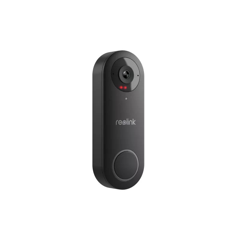 Reolink D340P - 5MP laidinis vaizdo durų skambutis su skambučiu, PoE, asmens aptikimu, dvipusiu garsu, veikia su NVR