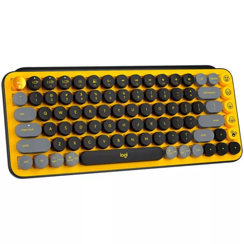 Logitech POP Keys belaidė mechaninė klaviatūra Mini QWERTY jaustukų klavišai