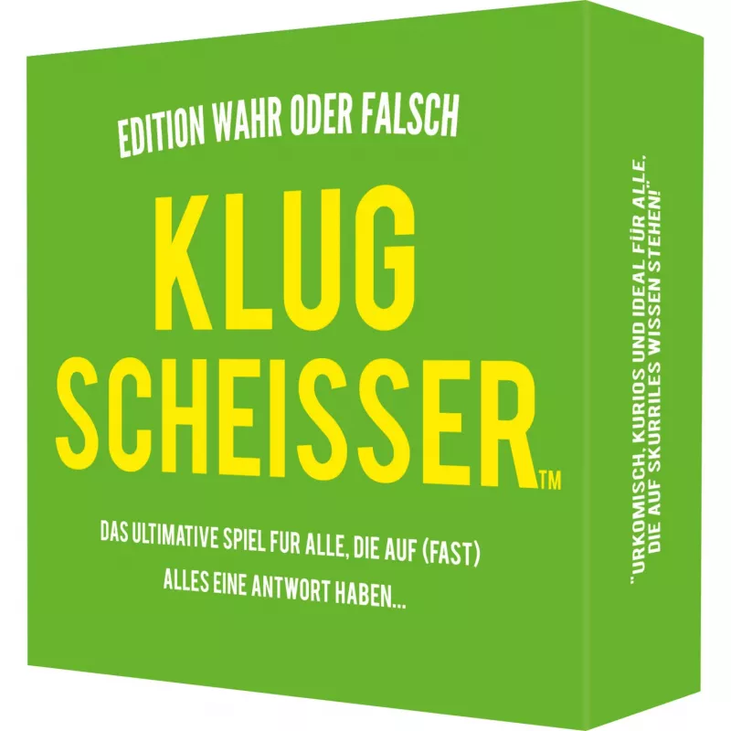 Klugscheisser – Tikra ar netikra versija, vakarėlių žaidimas