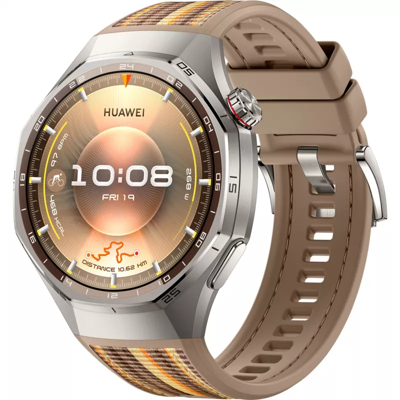 Huawei WATCH GT 6 Pro 46mm | Išmanusis laikrodis | GPS (palydovas) | AMOLED | 1,47 colio | Atsparus vandeniui | Ruda