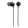 Sony MDR-EX15AP, laidinis, 8 - 22000 Hz, skambučiai/muzika, 3 g, ausinės, juodos