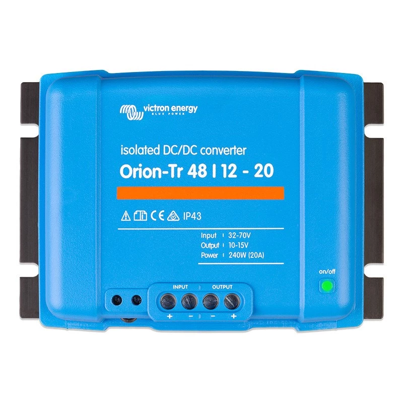 Orion-Tr 48/12-20A (240W) – nuolatinės srovės keitiklis iš 48 V į 12 V, 20 A