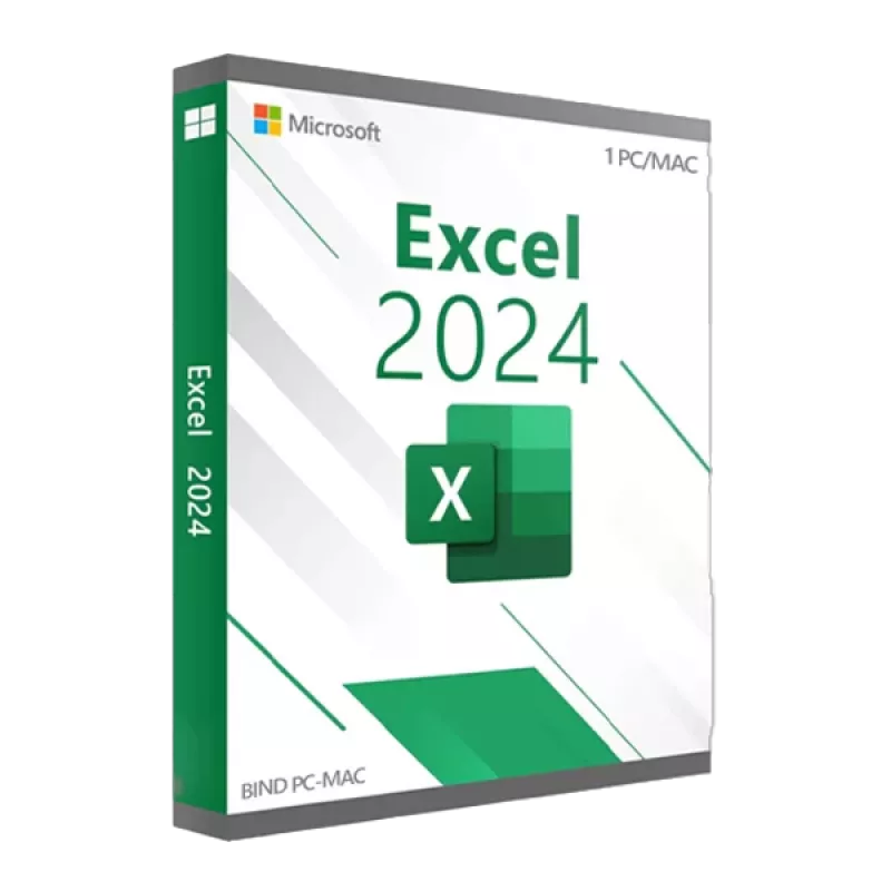 Microsoft Excel 2024 BIND PC/MAC