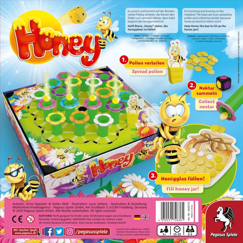 Pegasus Spiele PEG Honey | 65501G 15 mi