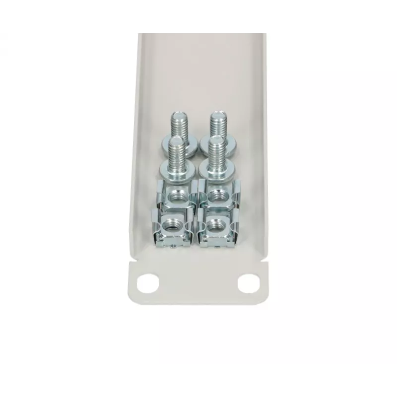 Rack blanking panel Extralink Front Blank Panel 1U 19 inch Gray, steel housing
