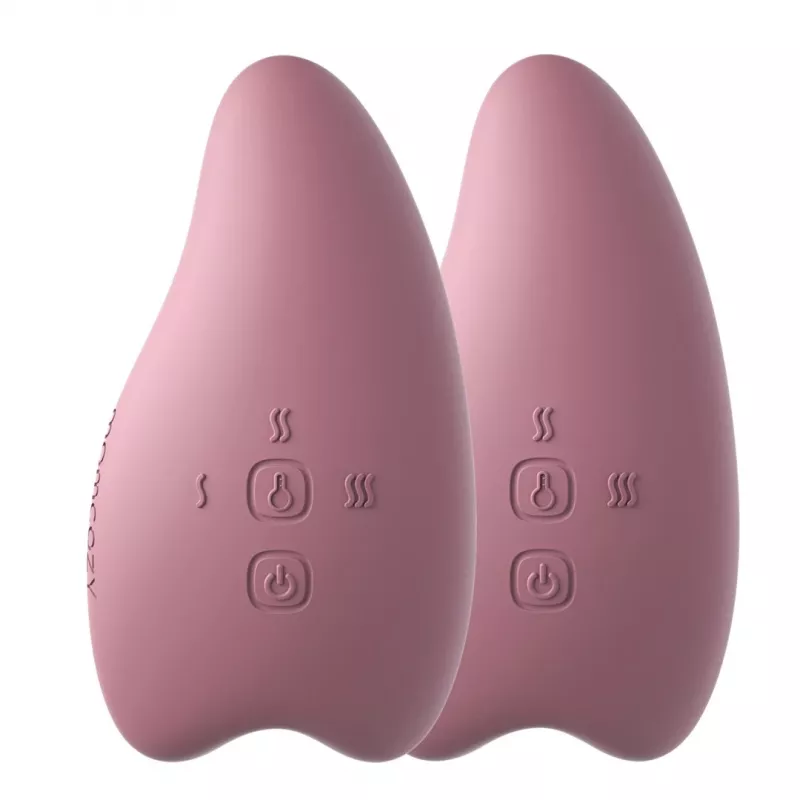 Momcozy LM009 šildantis ir vibracinis laktacijos masažuoklis, rožinis