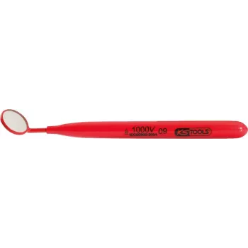 Apžiūros veidrodis ks tools 117.1630 — izoliuotas, veidrodžio galvutė 22 mm, ištiesiamas ilgis 175 mm
