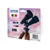 Epson 502 XL dažų kasetė 4 vnt. Suderinama juoda, žydra, purpurinė, geltona