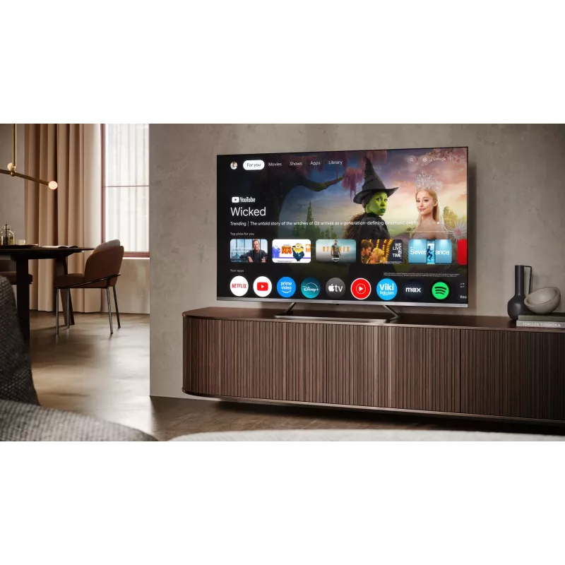 Sharp 4K Ultra HD QLED MiniLED televizorius | 55JP7265E | 55 | Google TV | UHD