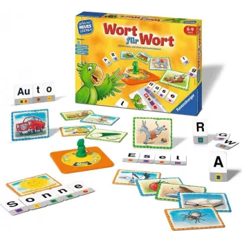 Ravensburger Word by Word - mokomasis žaidimas - vaikams - 6 metai (24955)