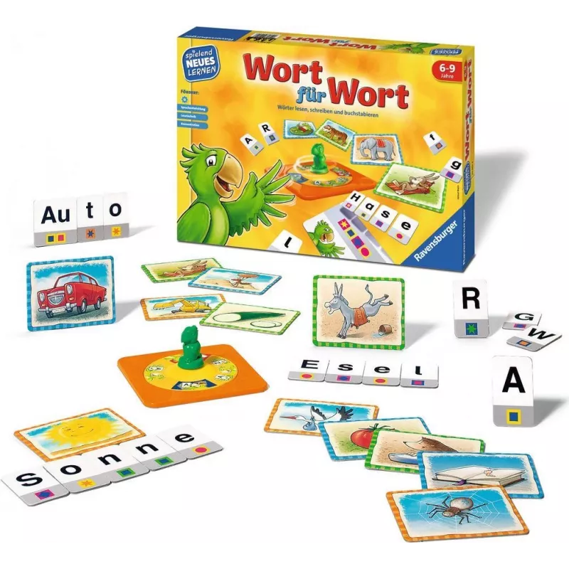 Ravensburger Word by Word - mokomasis žaidimas - vaikams - 6 metai (24955)