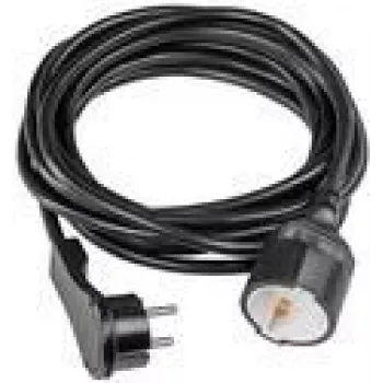 Ilginamasis laidas AS Schwabe 50522 PVC 230V su apsauginio kontakto kištuku ir lizdu, modelis 50522