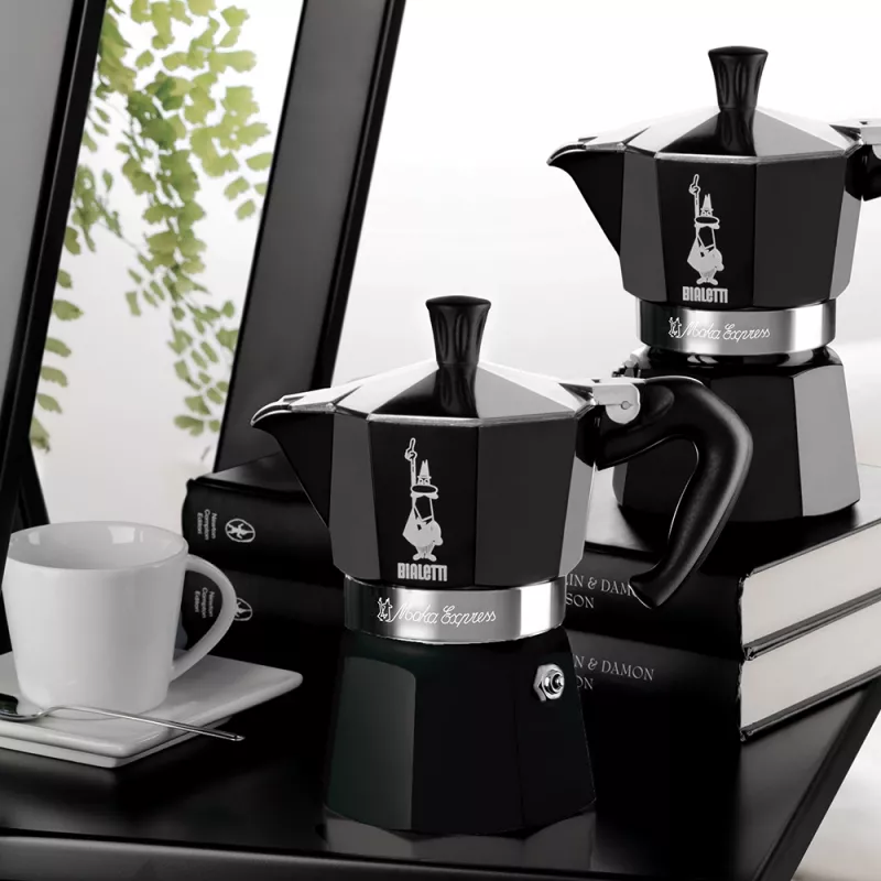 Bialetti 4951 Moka puodas Juoda