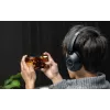 Ausinės Vention NBBB0 SoundMate S11 — belaidės Bluetooth 5.3 ausinės su ausies kabliuku, įkrovimo dėklas 400 mAh, iki 20 val., juodos