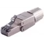Laidinė jungtis RJ45 metalinė ShiverPeaks BS08-51005 Tėvinė 8.5mm