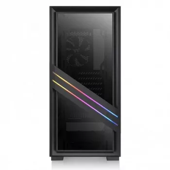 PC korpusas Thermaltake Versa T35 TG RGB Midi Tower juodas