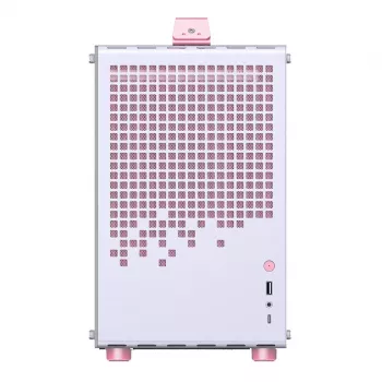 JONSPLUS MATX Handle Case Z20 - balta-rožinė