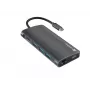 Doko stotelė NATEC NMP-2162 USB 3.2 Gen 1 Type-C pilka laidinė