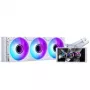Phanteks Glacier One 360M25 LCD AiO-Liquid Cooling, 6 colių ekranas - 360 mm, balta