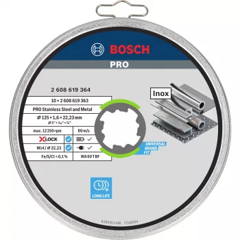 Grąžtas Bosch 2608619364 — 4 mm skersmuo, tiesus kotas