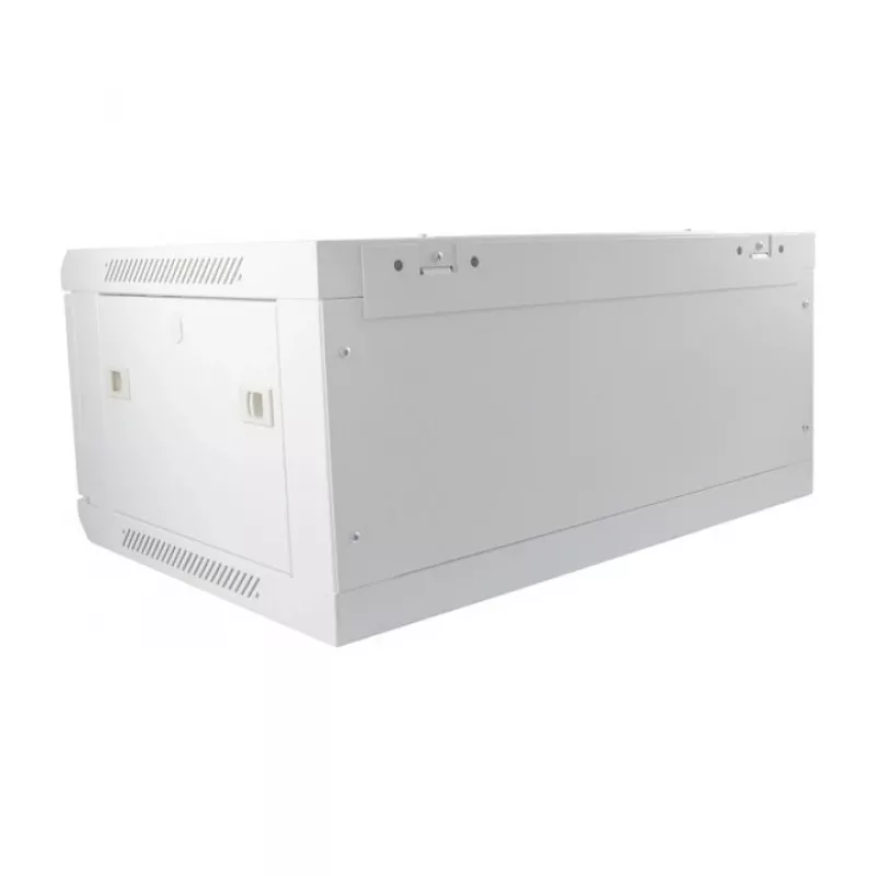 Wall-mounted rack cabinet ALLNET ALL-SMC6604GRAU 4U, Pilka, 50 kg capacity, key lock