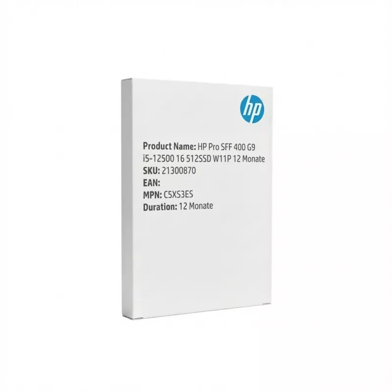 Kompiuteris HP Pro SFF 400 G9 i5-12500 16GB 512SSD W11P