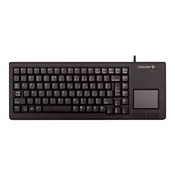 CHERRY XS Touchpad klaviatūra universali USB QWERTZ vokiečių juoda