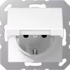 Kištukinis lizdas Jung A 520 KL WW — CEE 7/3, 250 V, 16 A, IP44, balta, duroplast