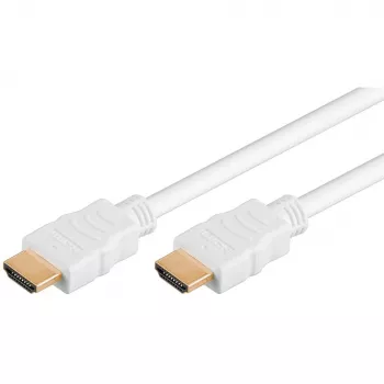 Goobay HDMI kabelis 5 m, A tipo kištukas į A tipo kištuką, 18 Gbit/s, baltas