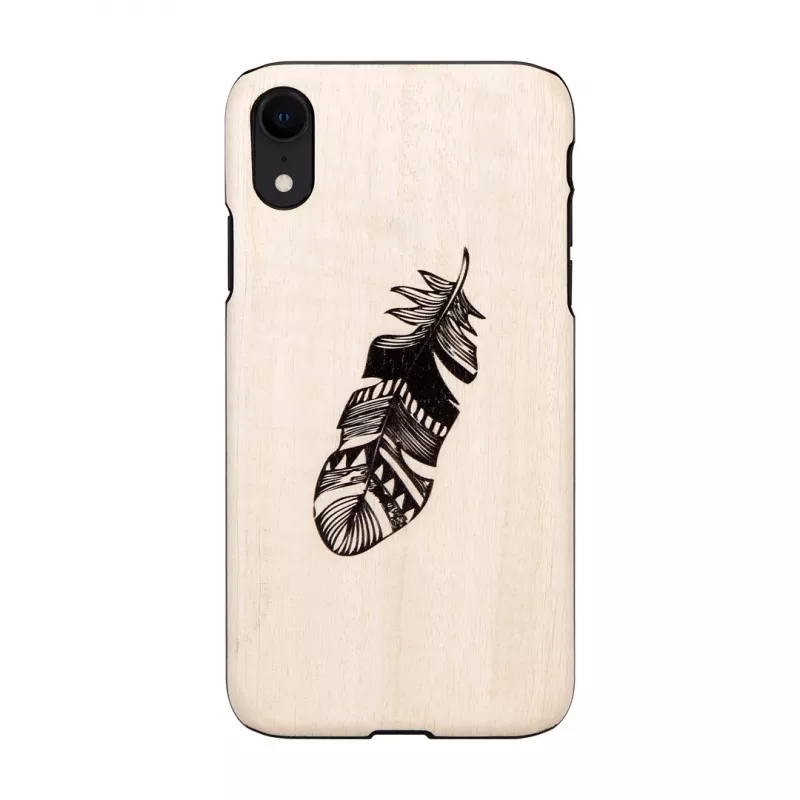 man and wood išmaniojo telefono dėklas iPhone XR, Indian Juoda, apsauginis kietas apvalkalas