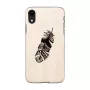 man and wood išmaniojo telefono dėklas iPhone XR, Indian Juoda, apsauginis kietas apvalkalas